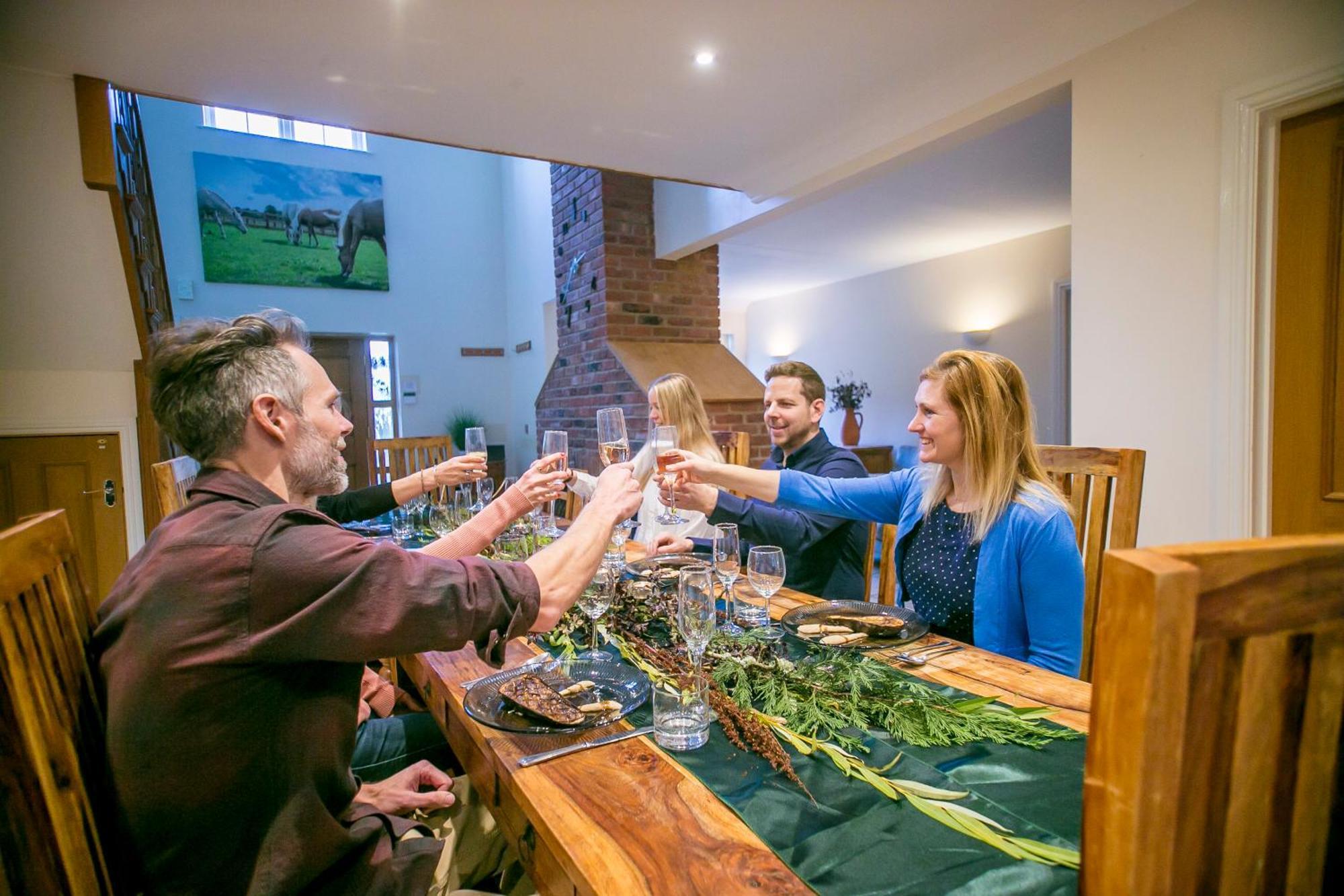 Langford Farmhouse - New Forest National Park Luxury 4Bd, Hot Tub, Cinema, 10 Acres Bartley المظهر الخارجي الصورة
